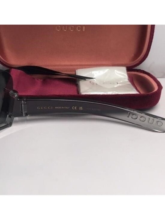 Authentic Gucci GG1637S 002 Silver Mirror Sunglasses – New main image 6